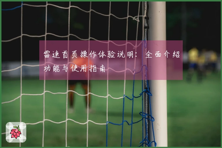 雷速首页操作体验说明：全面介绍功能与使用指南